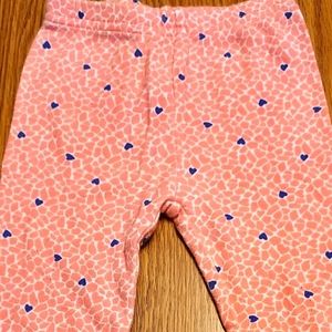 Child of mine baby girl pants 3-6 mos